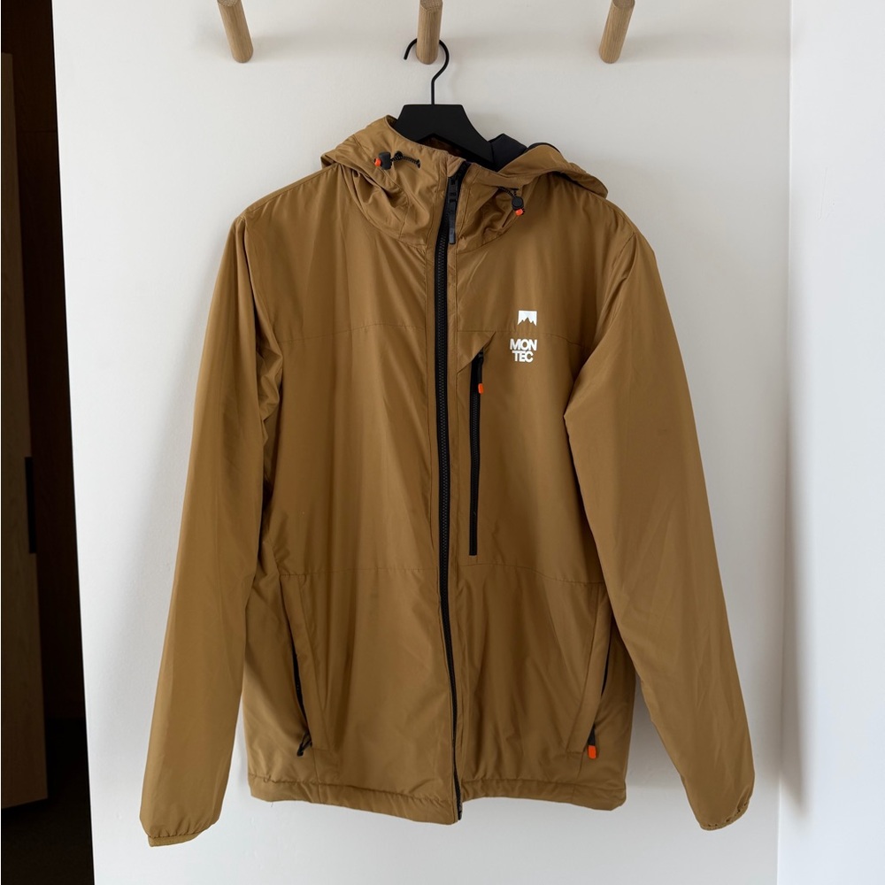 Montec Toasty Puffer Jacket, Men’s Small, Sand/Tan